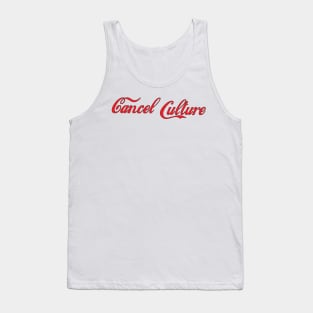 Cancel Culture Code Red Tank Top